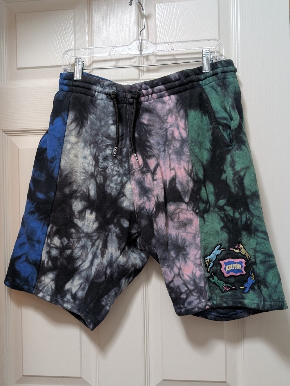 Billionaire Boys Club Ice Cream Tie dye sweat shorts Size Large L